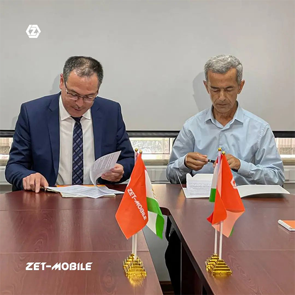 ZET-MOBILE и Ассоциация строителей города Душанбе подписали меморандум о сотрудничестве.